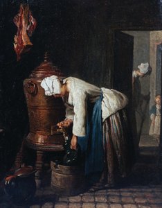 Woman Drawing Water at the Cistern